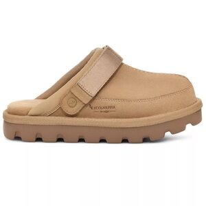 Koolaburra Tan Suede Adjustable Strap Mule